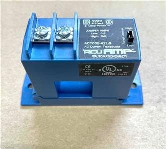 TRANSDUCTOR DE CORRIENTE DE CA DE ACUAMP DIRECTO AUTOMATIZATION ACT200-42L-S (DR4E3)-