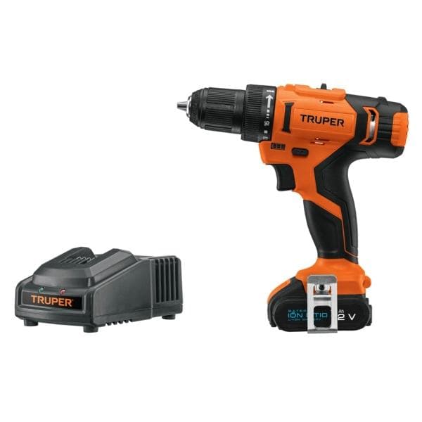 TALADRO INALÁMBRICO 3/8, 12 V, TRUPER