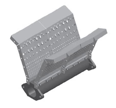 SECCION RECTA DE QUEMADOR MAXON 1051616