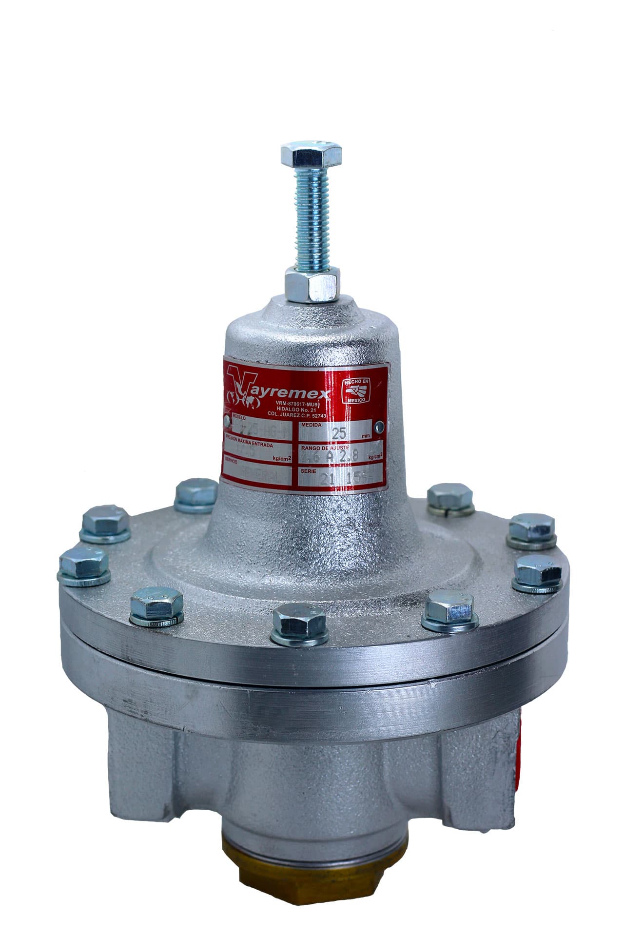 REGULADOR DE PRESION 38MM RGO DE 0.6-2.8 KG/M2 469 1 1/2 10-40