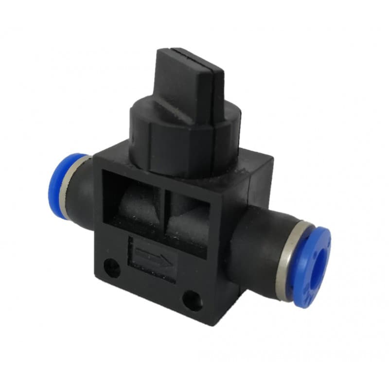 VALVULA MANUAL 2/2 DE 6 MM". EHVFF06-06