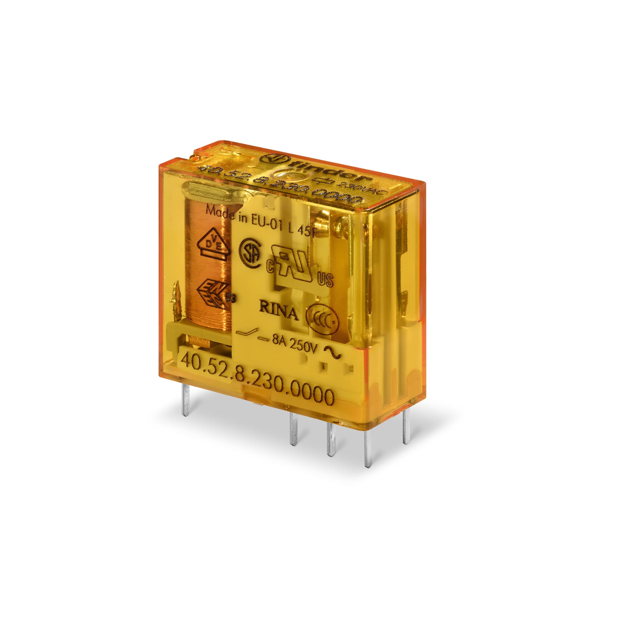 RELEVADOR 40.52.9.012.0000  2CC (12VDC) 8 A 405290120000