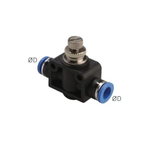 REGULADOR DE CAUDAL RECTO 8MM ESA08