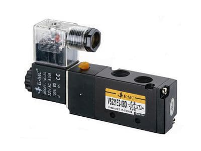 RV Series, V24VDC 1/4 5/2 3W. RV5221-08QE4