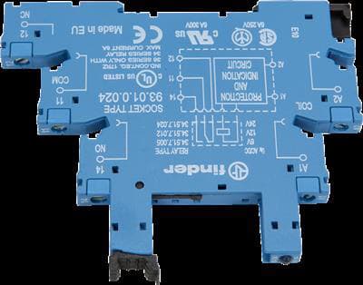 BASE 5P SERIE 3451 6-24VDC 93010024