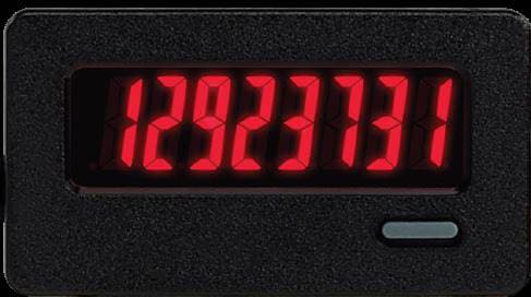 TIMER 8 DIGITOS ENTRADA DE ALTO VOLTAJE CUB7TVS0