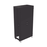 Gabinete para Telecomunicaciones Rack Estándar de 19", 42UR, 600 mm Ancho x 1000 mm Profundidad. Fabricado en Acero, Se envía el Gabinete Armado.