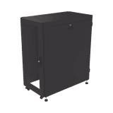 Gabinete Profesional para Telecomunicaciones de 24UR, 600 mm de Ancho x 1000 mm de Profundidad, Se envía el Gabinete Armado.