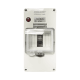 Gabinete Plástico para Exterior IP66 para Riel Din