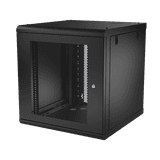 Gabinete de Pared 12U de 635 mm de Profundidad, Rack de 19 in en Acero Reforzado: Compacto y Resistente para Soluciones Profesionales