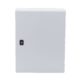 Gabinete de Uso Exterior NEMA 4/12; IP66; IK10, 500 x 400 x 260 mm, De Acero, Color Gris Claro