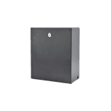 Gabinete con Punto de Consolidación de 24 Puertos, Compatible con conectores Keystone, Instalación en Pared o techo falso, Se envía el Gabinete Armado.