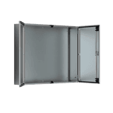 Gabinete de Doble Puerta, 1200 x 1200 x 400 mm, de Acero Inoxidable, Cepillado. Protección NEMA 12, IP55, IK10