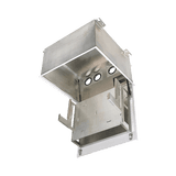 Gabinete PanZone Premium, de Montaje en Techo, Con 2 UR Para Equipo Activo y 6 UR Para Paneles de Parcheo, Fabricado en Acero, Color Blanco