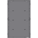 Gabinete de 3 Niveles / para Panel N16X / Serie INSPIRE de NOTIFIER / Color Negro