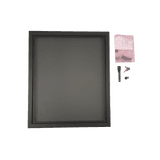 Puerta para Gabinete de 2 Niveles EQBB-B4 / Ventilada / para Paneles Serie EQ de NOTIFIER / Color Negro