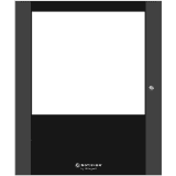 Puerta para Gabinete de 2 Niveles / para Panel N16X / Serie INSPIRE de NOTIFIER / Color Negro