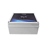 Modulo WIFI LITE con gabinete para uso en Energizadores YONUSA / Aplicación sin costo / Botón de Pánico/ 1 Salida Propósito General