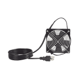 Ventilador para Instalación en Gabinete PanZone WME3BL, WME6BL, y WME9BL, de 115 Vca, y Cable de Corriente de 1.8M