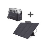 Kit de Estación de Energía Portátil 3600Wh + Panel Solar Flexible 400W