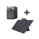 Kit de Estación de Energía Portátil 2048Wh + Panel Solar Flexible 400W