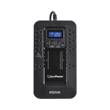 UPS de 650 VA/390 W, Topología Standby con Modo Ahorrador ECO, Entrada 120 Vca NEMA 5-15P, Con 8 Tomas NEMA 5-15R