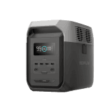 Estación de Energía Portátil Delta 3 1536Wh Litio LFP / 6 AC 1800 W (Max. 3600W) / 2 USB-C 100W / Capacidad para Aumentar Respaldo / Cargador de Coche 10A a 12.6V / Conectividad WiFi y Bluetooth (App) / Carga Solar 500W Max.