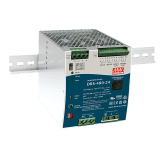 Fuente de Poder Industrial de 480W con Cargador de Baterías, salida 24Vcc, 20A, para montaje Riel Din