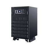 UPS Modular Trifásico Escalable de 40 kVA/40 kW, Topología Online Doble Conversión, Voltaje de 208/220 Vca de L-L, Respaldo de 4 Minutos al 100% de Carga, Incluye Módulo y Banco de Baterías