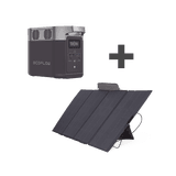 Kit de Estación de Energía Portátil 1024Wh + Panel Solar Flexible 400W