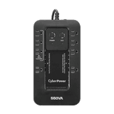 UPS de 550 VA/330 W, Topología Standby con Modo Ahorrador ECO, Entrada 120 Vca NEMA 5-15P, Con 8 Tomas NEMA 5-15R