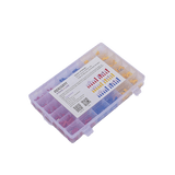 Juego de 580 pzas. Terminales Variadas con Forro y Caja de Almacenamiento.