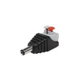 Adaptador Tipo Jack de 3.5 mm Macho Polarizado de 12 Vcc con Terminales de Presión