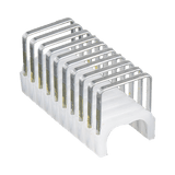 Paquete de 300 Grapas con Aislamiento, para Cables NM (RomexÆ) como 14/3, 14/3G, 12/3 y otros cables de hasta 11/32 x 19/32 (9 mm x 15 mm / 0.35 x 0.59 pulgadas).