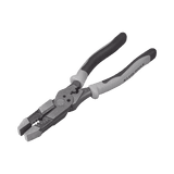 Pinza Híbrida con Ponchadora de 8". Pela Cable Sólido de 10-14 AWG y Cable Trenzado de 12-16 AWG