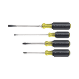 Juego de desarmadores de punta ranurada y Phillips de 4 piezas.
