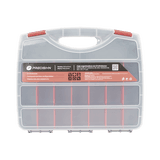 Caja Organizadora con 21 Divisiones Fabricada en Plástico de Alta Resistencia de 38x31x7 cm.