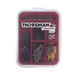 Kit para Sistemas de Fijación en Concreto, Taquetes con doble expansión y guía incluida para fácil instalación (104 piezas)