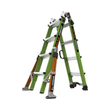Escalera Multi-Posiciones de 6.7 m (22') para Suelos Inclinados o con Desniveles.