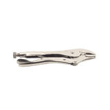 Pinza Perra Ajustable de Presión de 10”. Quijada Curva con Corta Alambre. Acero CR-V