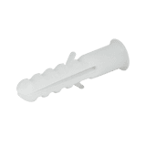 Taquete blanco #10 / Bolsa con 25 piezas.