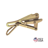 Tensor Grillo tipo Chicago™ para Cable Desnudo (ACSR, AAC, Cobre), de 19 a 22 mm (0.74" a 0.86"). Carga Máxima Segura: 8000 lb (3629 kg).