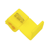 Conector rápido / 12 - 10 AWG / Amarillo / Empalme seguro y rápido sin pelar cables / Paquete de 25 piezas.