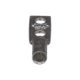 Zapata de compresión LCD4-14A-L para cal. 4 Awg, Doble barreno para tornillo prisionero de 1/4, Espaciado de orificio 16mm, 1 Pz