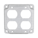 Cubierta de 4" para 2 Contactos Dúplex.