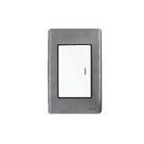 Apagador Escalera Sencillo de 10 A/ 127 V CA ~ 60 Hz / Placa de Acero.