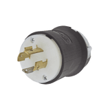 Clavija con Bloqueo de Media Vuelta Industrial 20 A 125/250 V CA / 3 Polos 4 Hilos / Nema L14-20P.