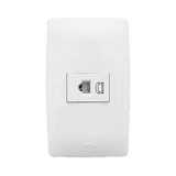 Toma Telefónica / Color Blanco.