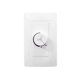 Dimmer Rotativo para Ventilador / 300 W 127 V CA / Color Blanco.