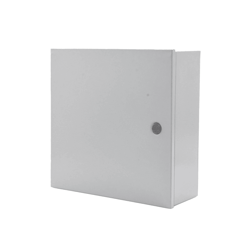 Gabinete de Acero, Uso Interior (Nema 1) de 80 x 60 x 20 cm con Placa Interna / Tipo Telefónico.